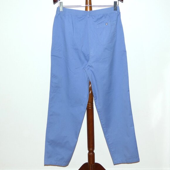 Eddie Bauer blue pleated front, tapered leg khaki pants - Picture 6 of 6